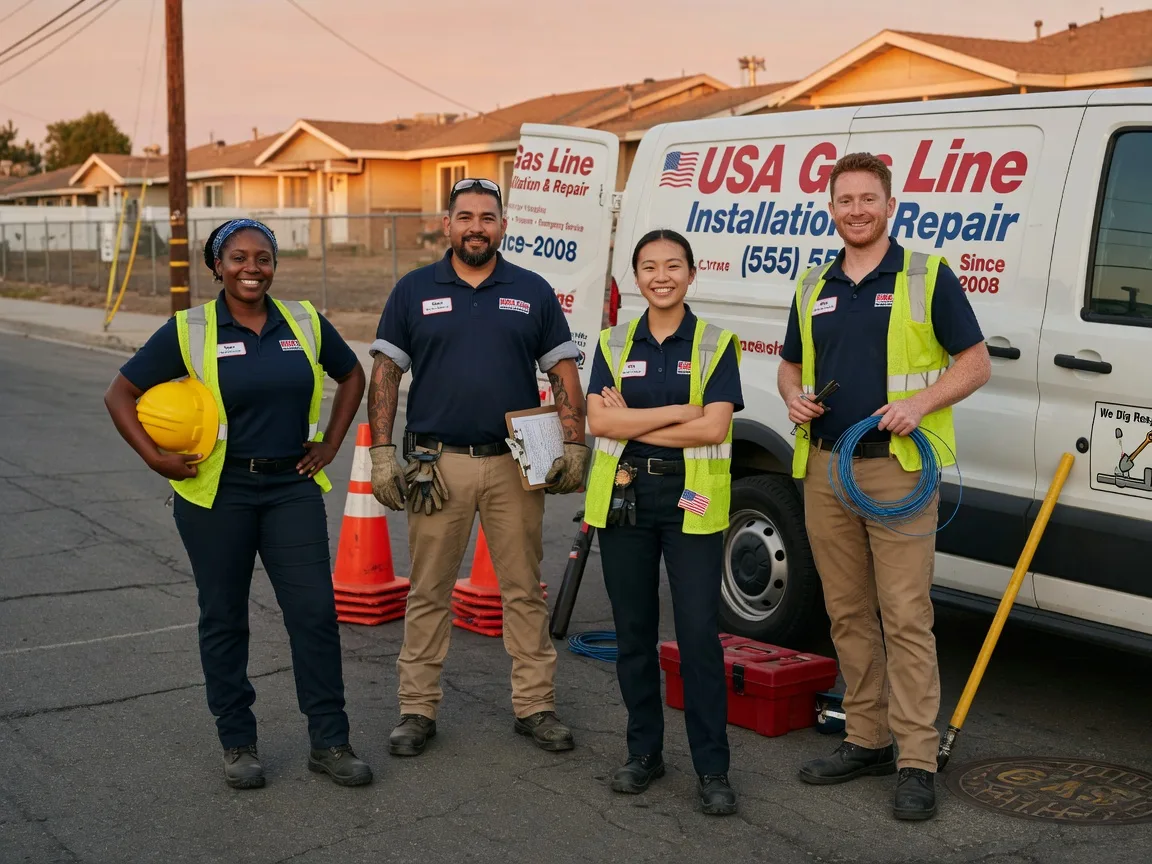 Gas Line Installation company in Dassel, MN